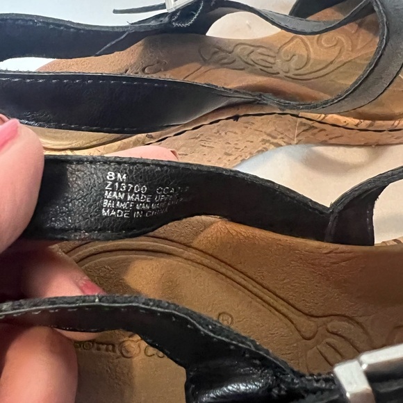 Boc Black Women's Schirra Wedge Sandal Size 8 - Picture 4 of 8